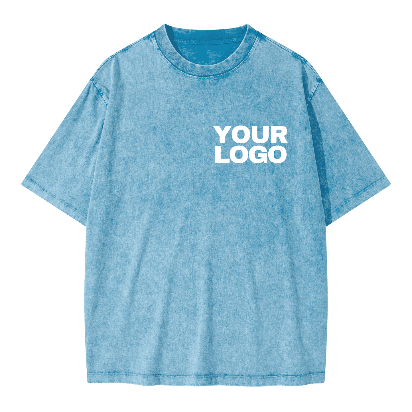Unisex Oversized Snow Wash T-shirt(285GSM)