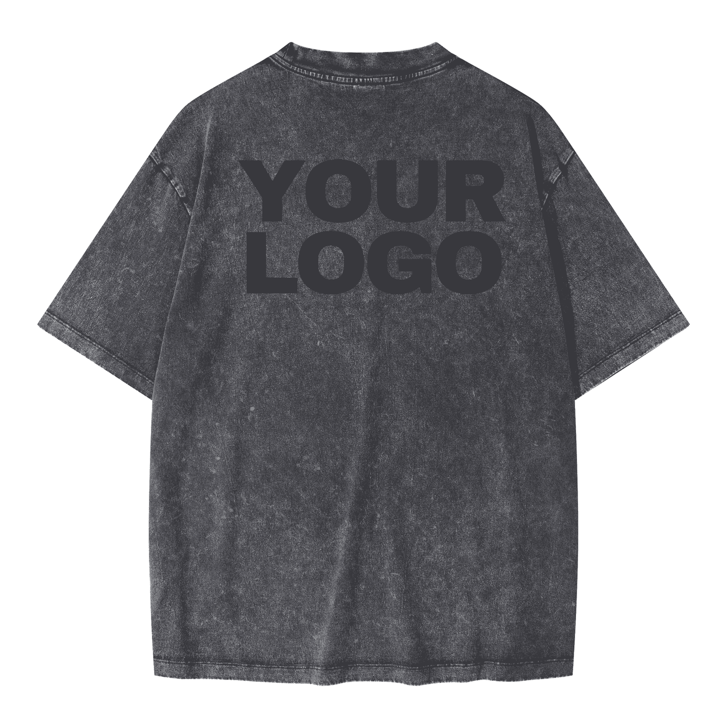 Unisex Oversized Snow Wash T-shirt(285GSM)