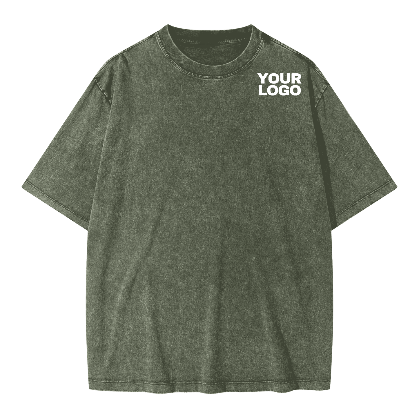 Unisex Oversized Snow Wash T-shirt(285GSM)