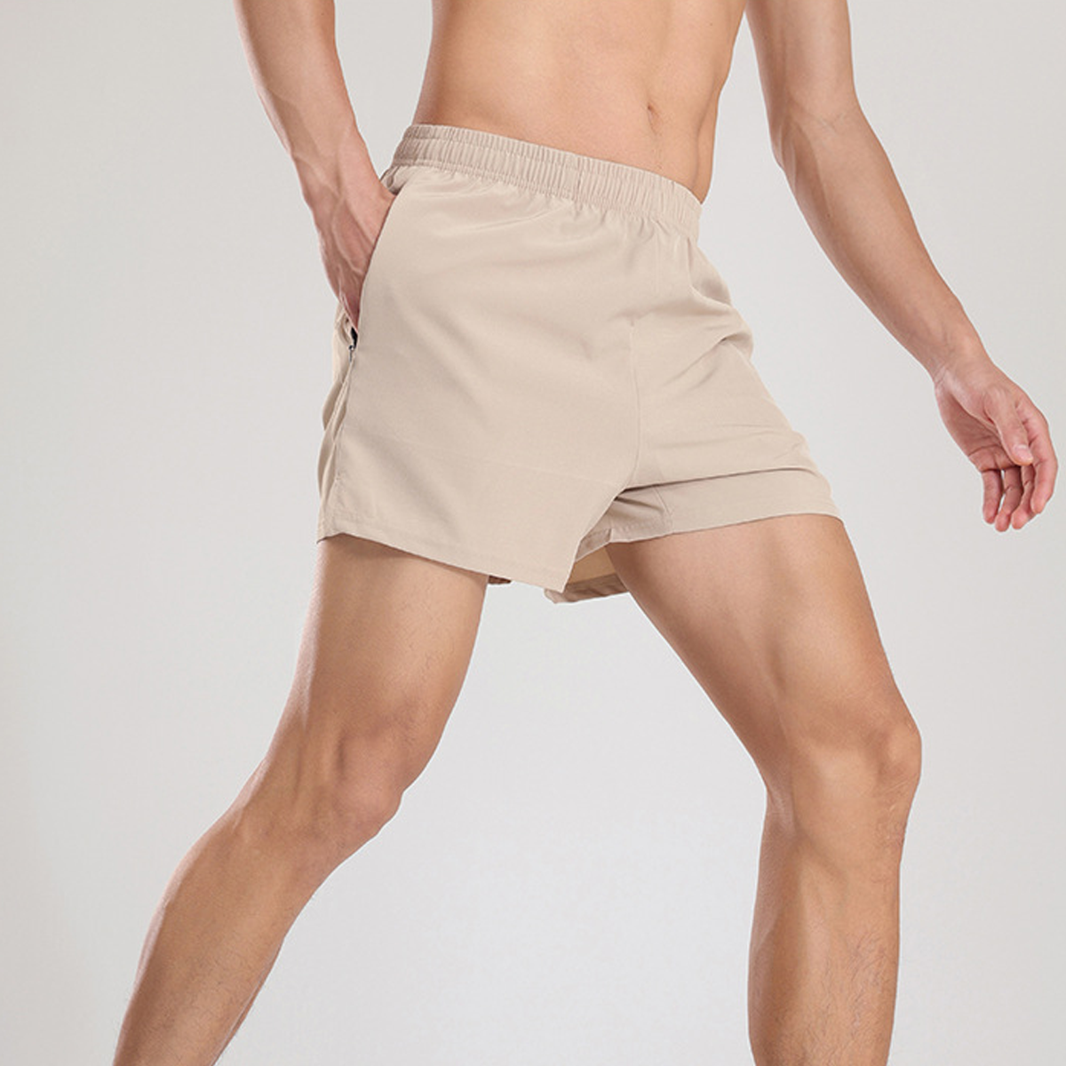 Short sport séchage rapide unisexe – Lulu modèle personnalisable