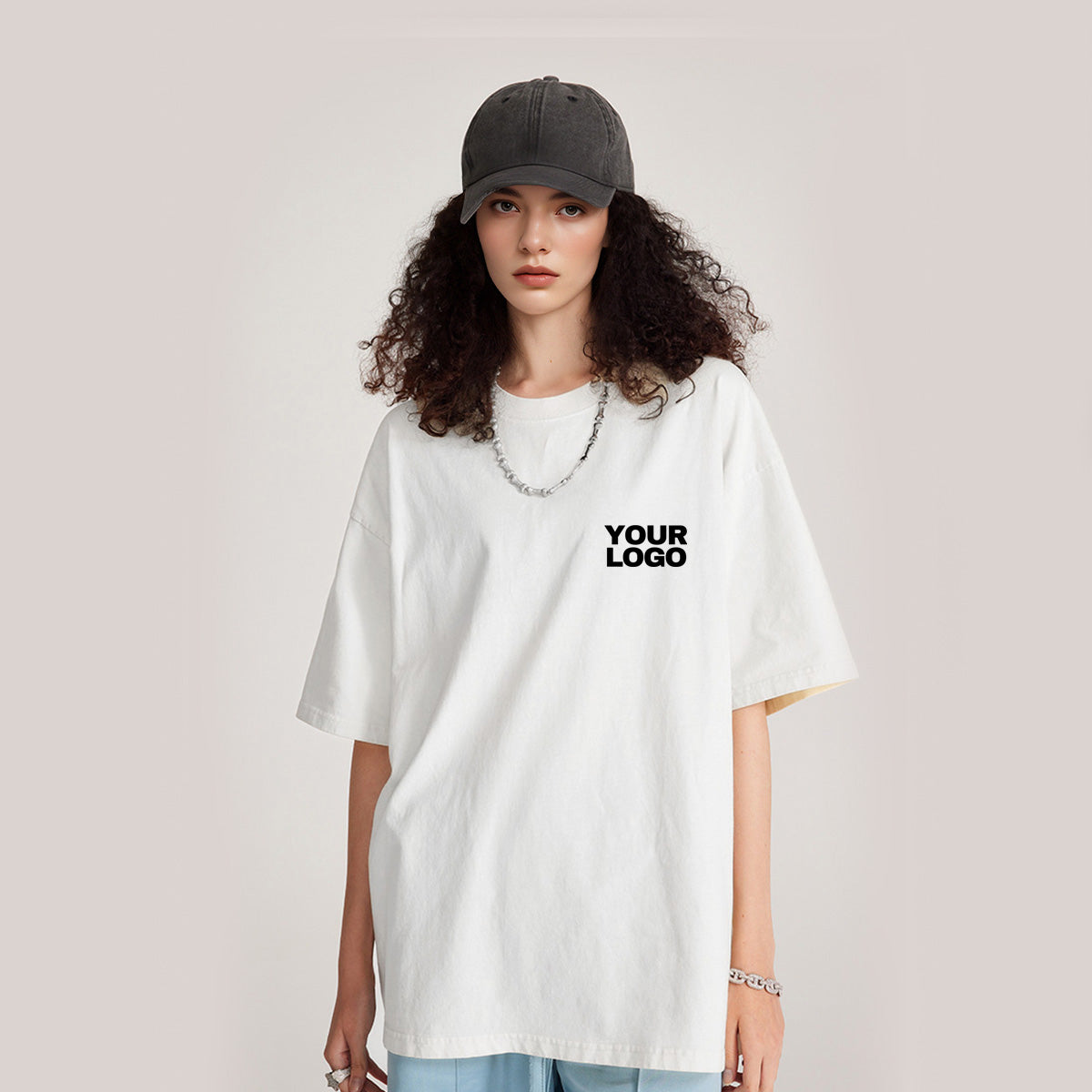 Unisex Glow in the Dark Oversized T-Shirt(240GSM)
