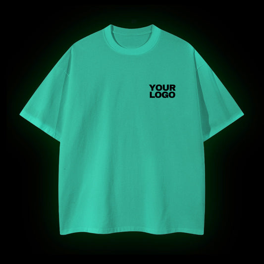 Unisex Glow in the Dark Oversized T-Shirt(240GSM)
