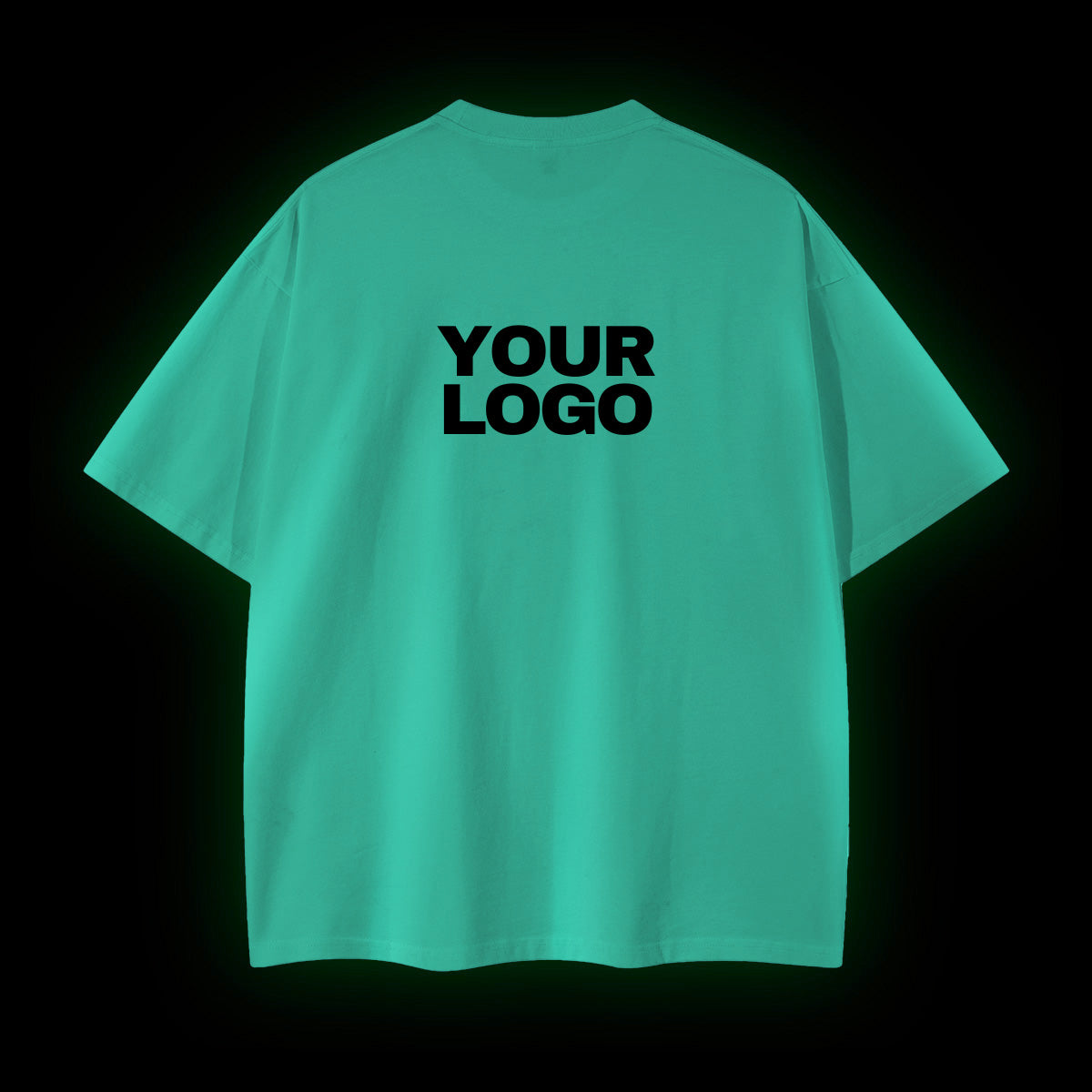 Unisex Glow in the Dark Oversized T-Shirt(240GSM)