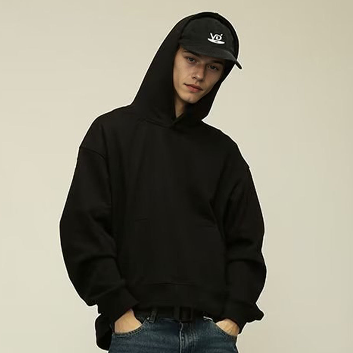 Hoodie unisexe 400g oversized – Sweat personnalisable pour pros & assos | Stamped