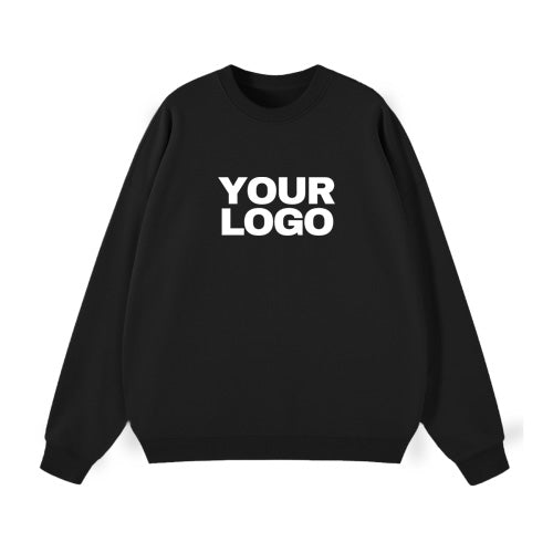 Unisex 100% Cotton Lightweight Oversize Crewneck Sweatshirt (290 GSM)